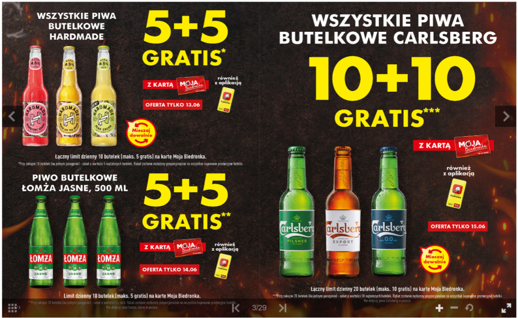 promocja alkohole biedronka